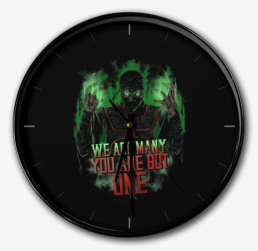 Reloj Negro de We are many