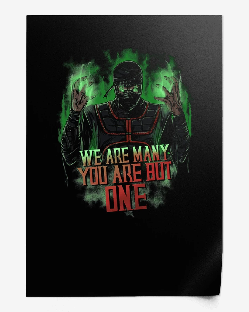 Print Negro de We are many
