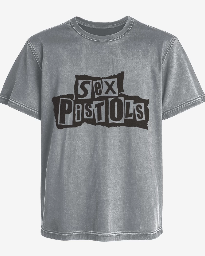 Polera desgastada Sex pistols