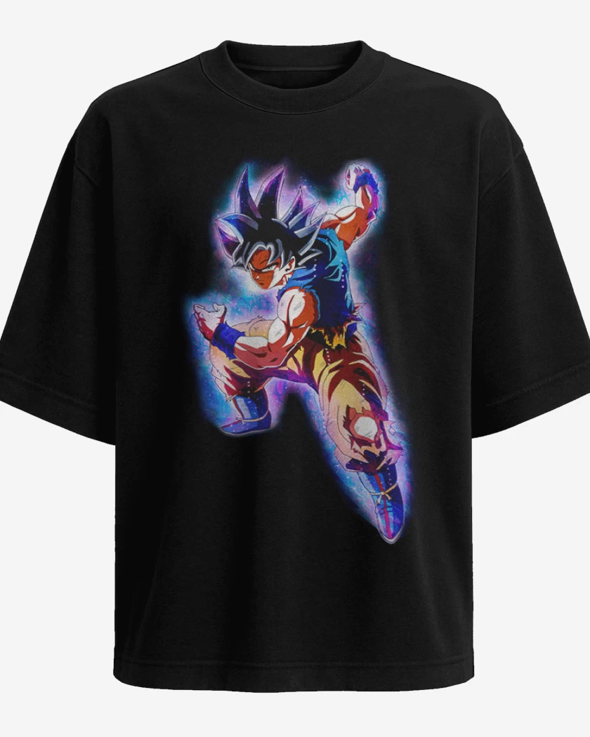 Polera Oversize Negro de Miggate no gokui