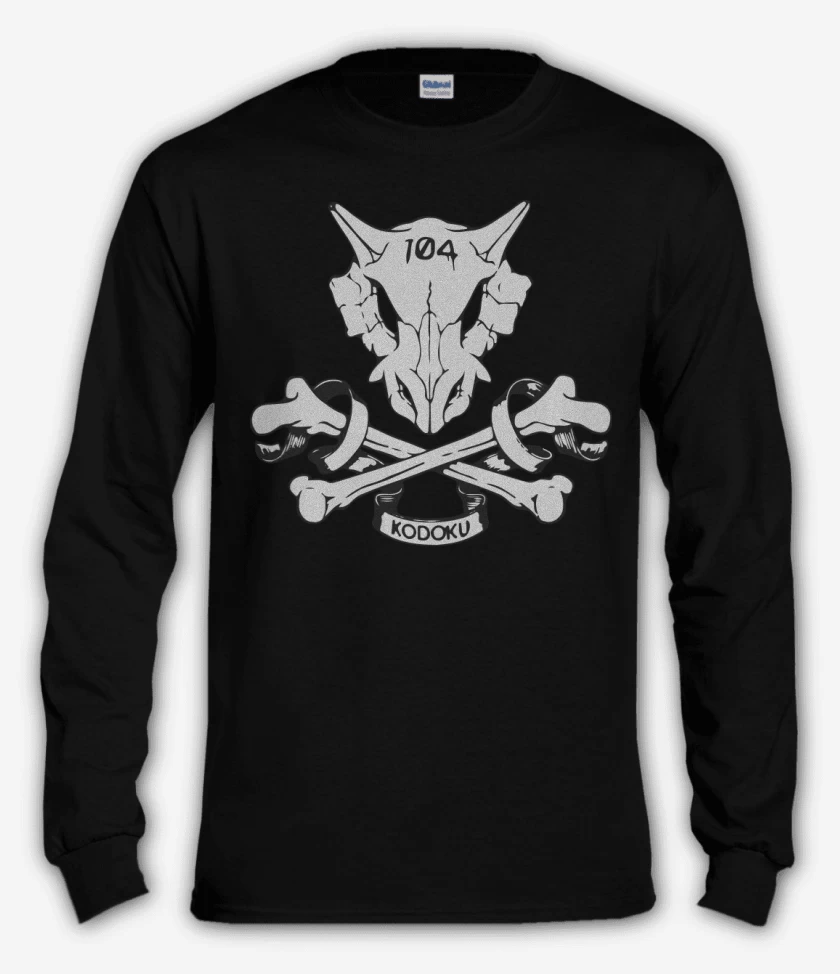 Polera manga larga Negro de Pokemon - Kodoku