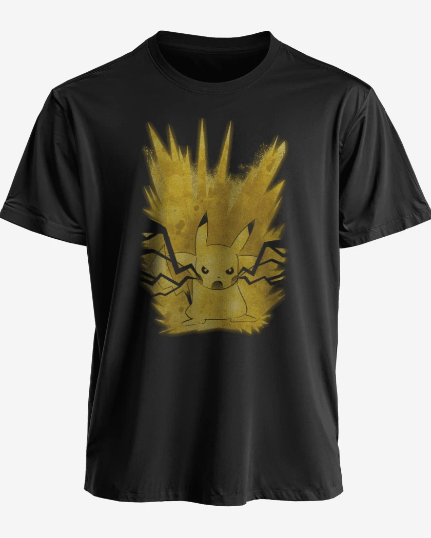 Polera Pikachu impactrueno