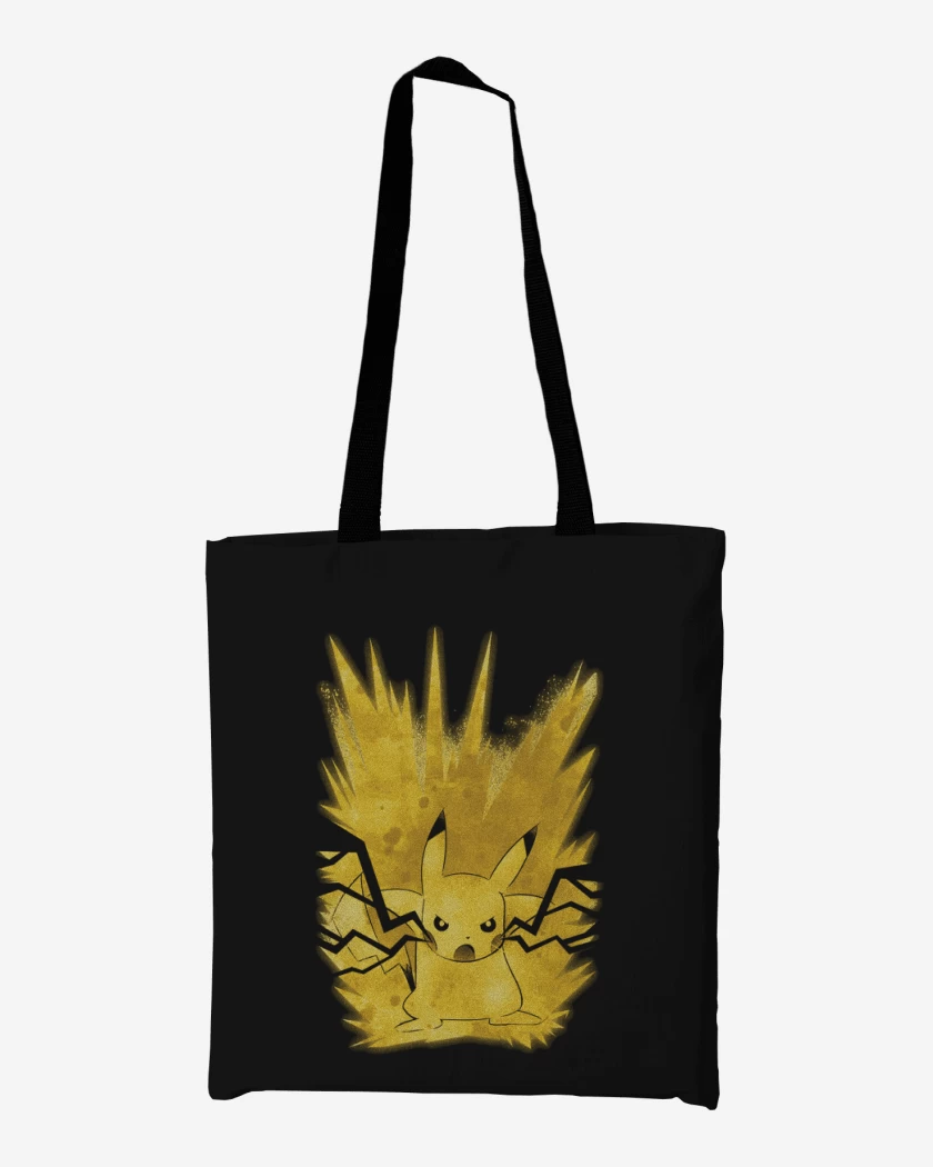 Totebag Pikachu impactrueno