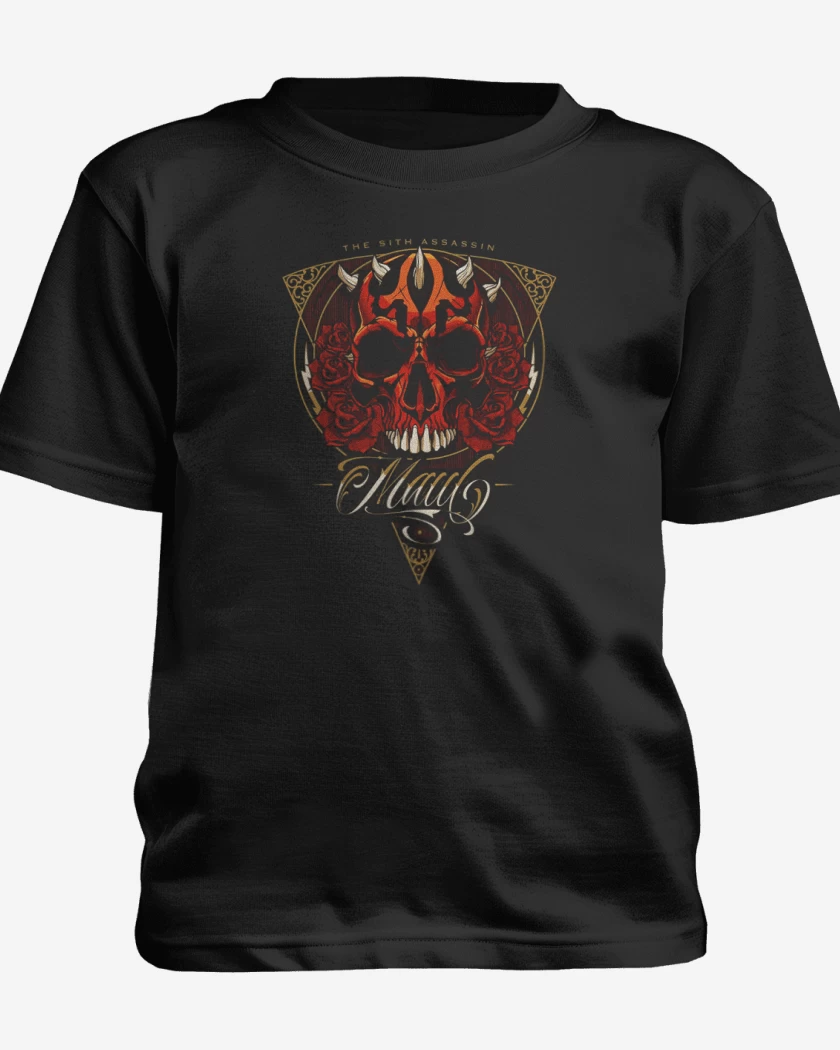 Polera de niño Negro de Maul