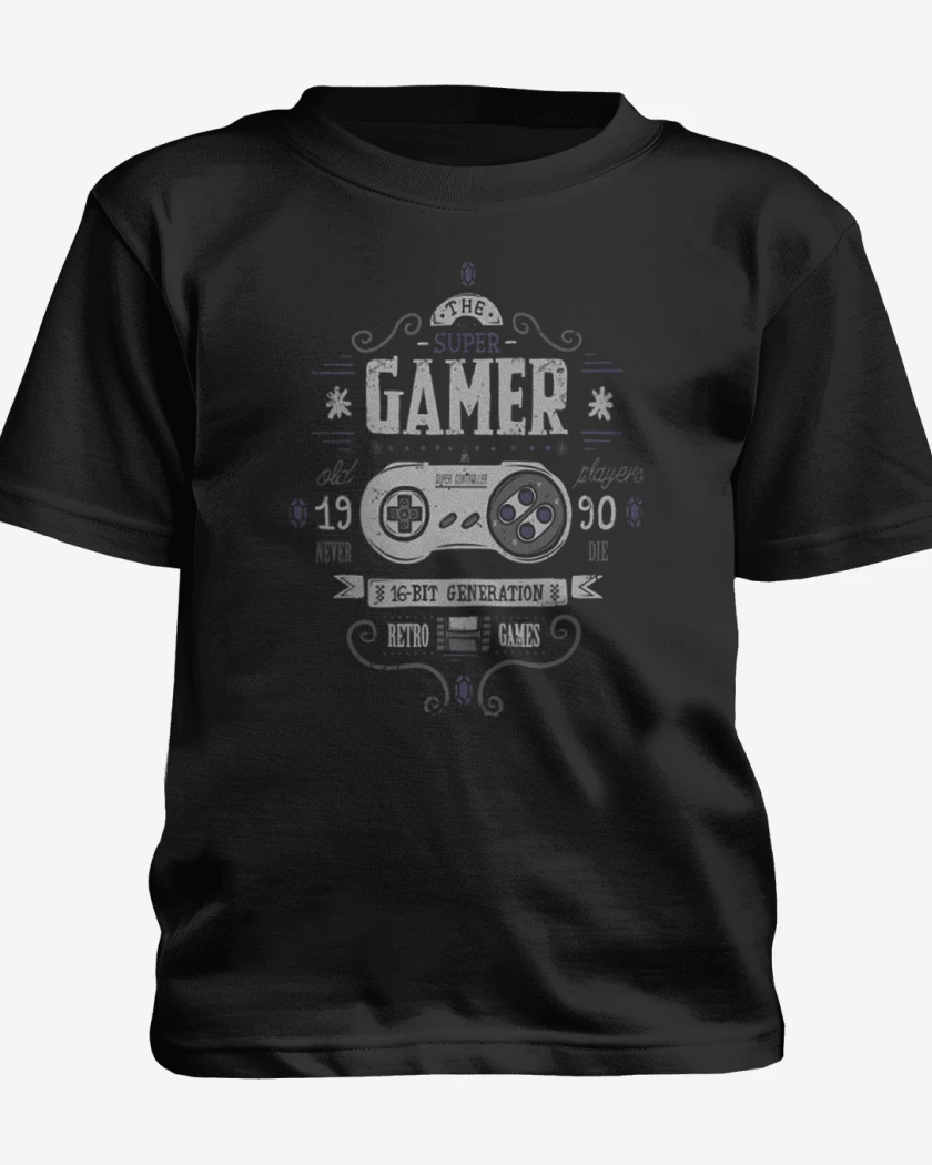 Polera de niño The super gamer