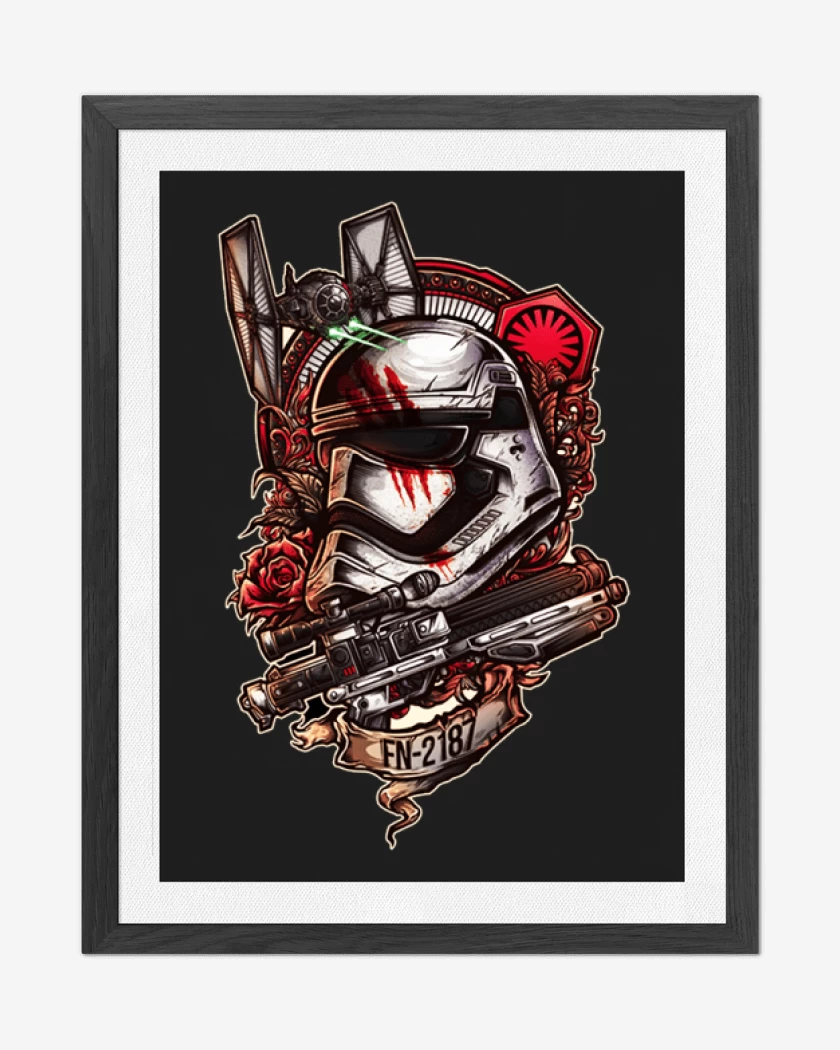 Cuadro decorativo Negro de Trooper