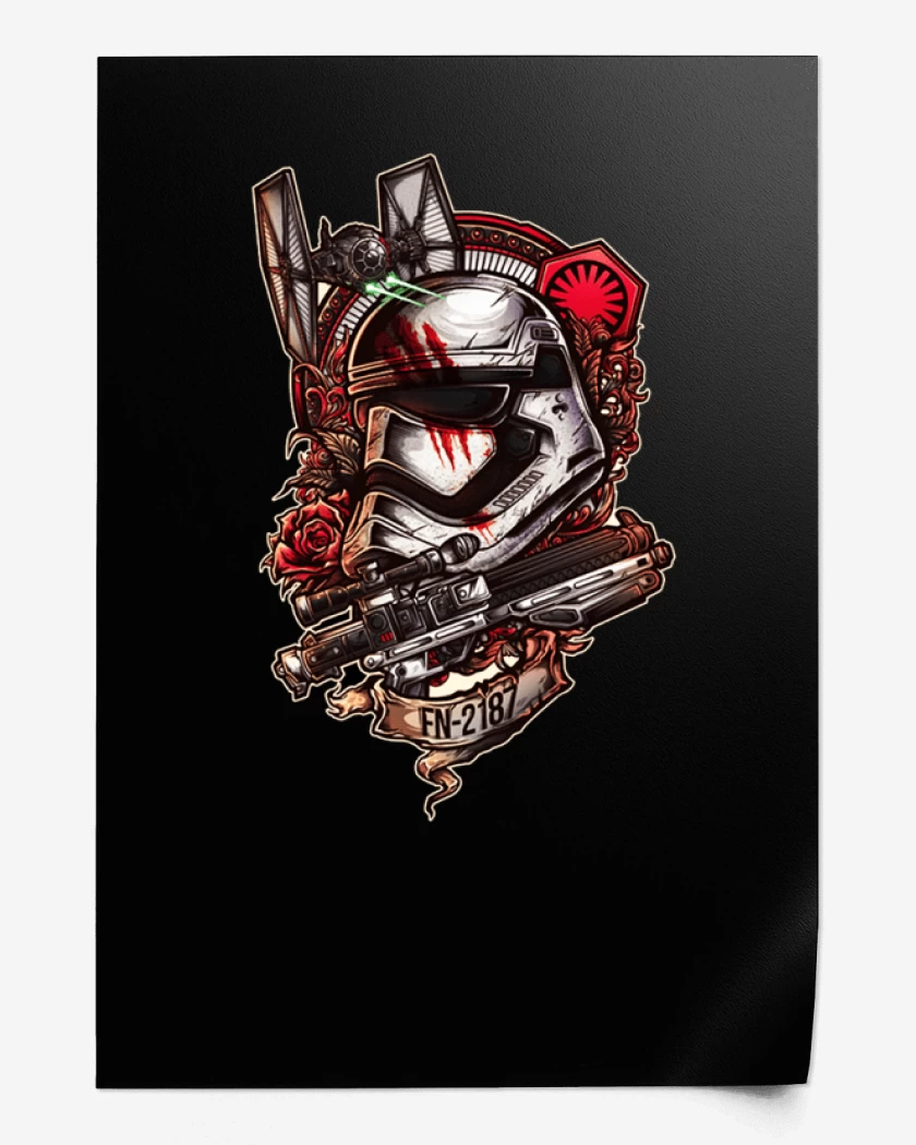 Print Negro de Trooper