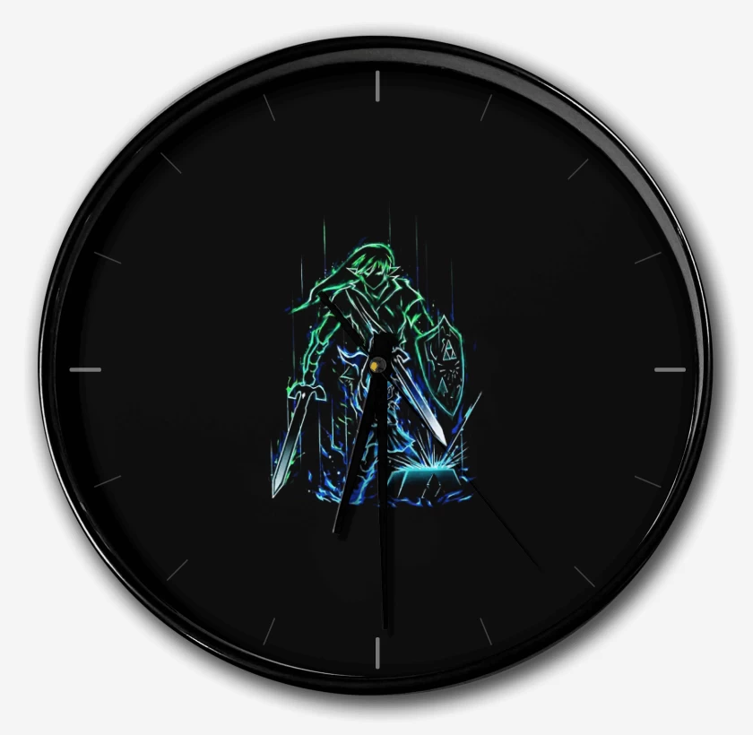 Reloj Negro de Link neon
