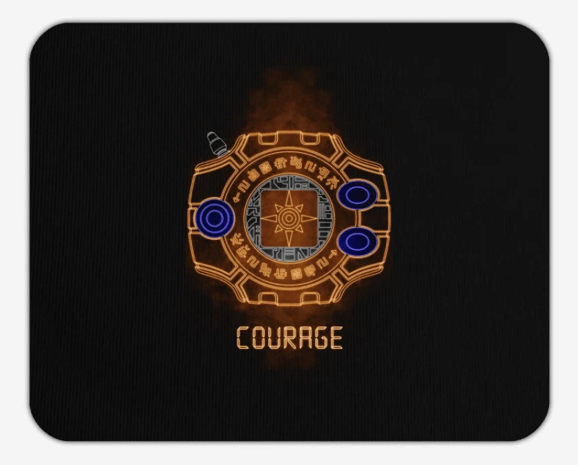 Mousepad Digimon courage