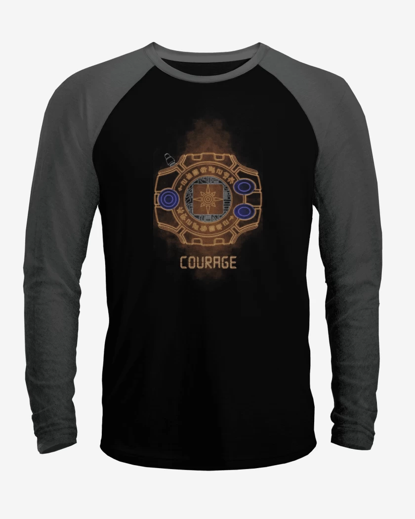 Polera Raglan Digimon courage
