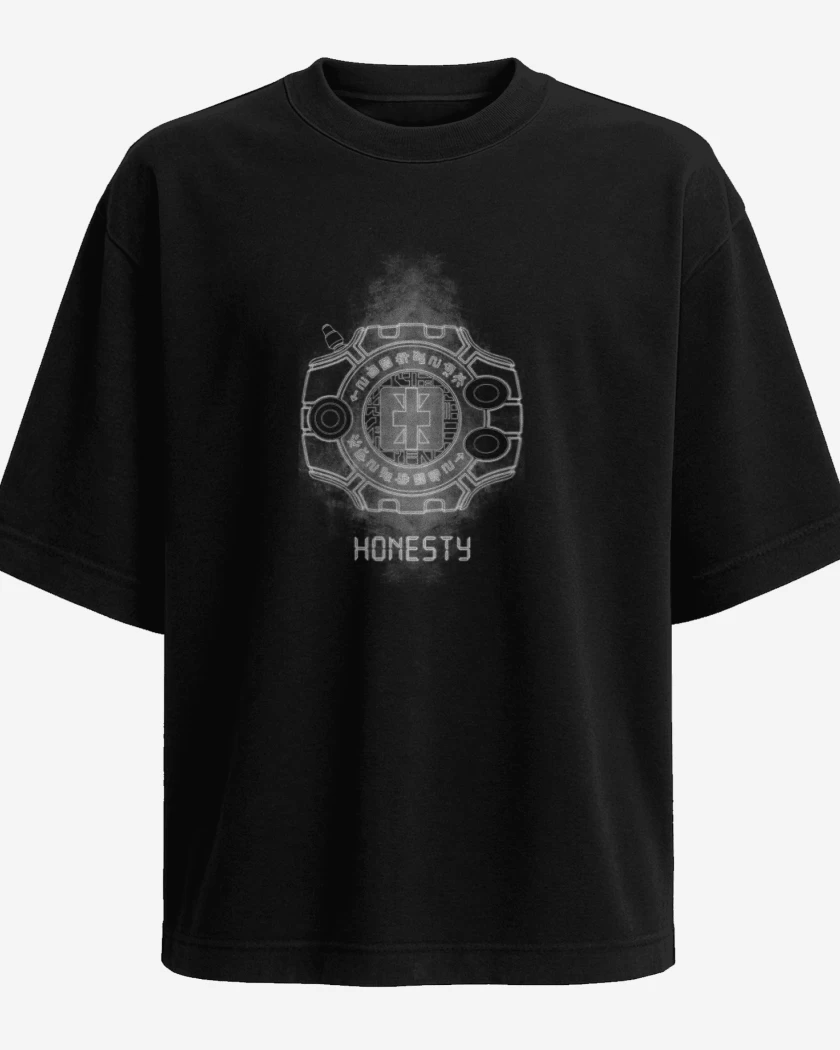 Polera Oversize digimon honesty