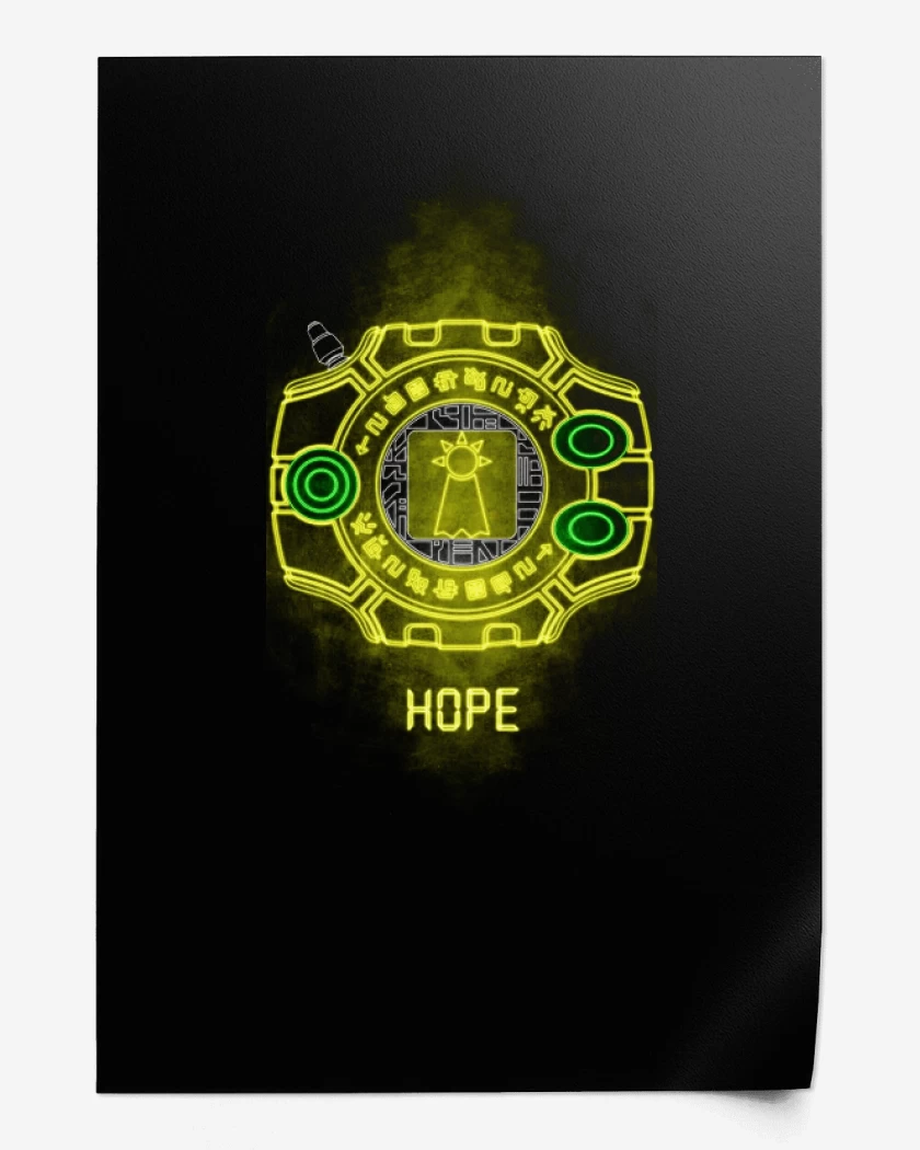Print digimon hope