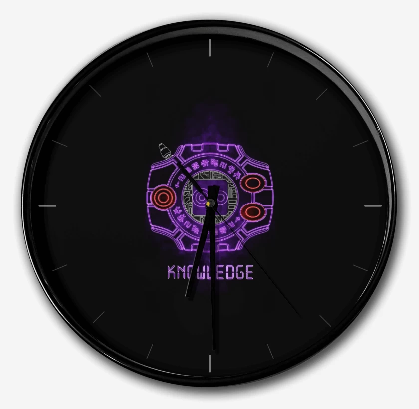 Reloj Negro de Digimon knowledge