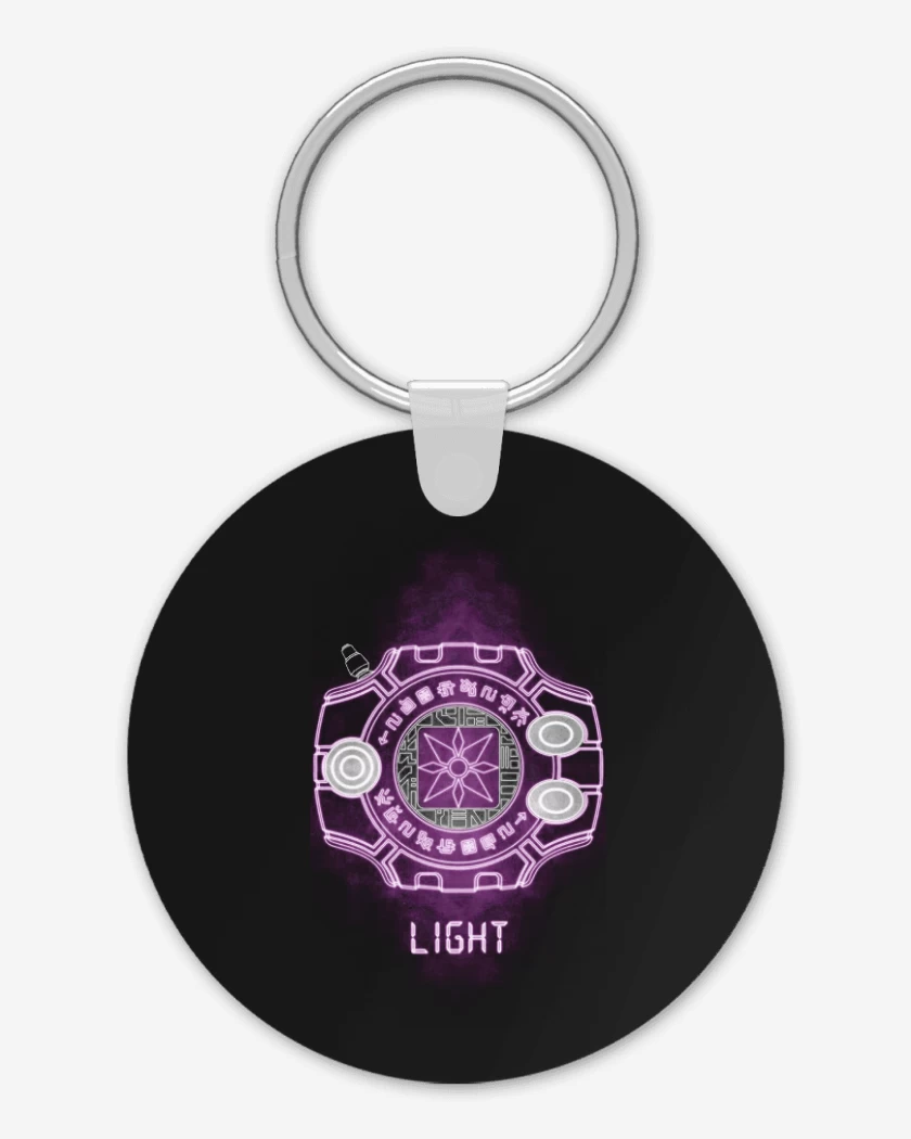 Llavero digimon light