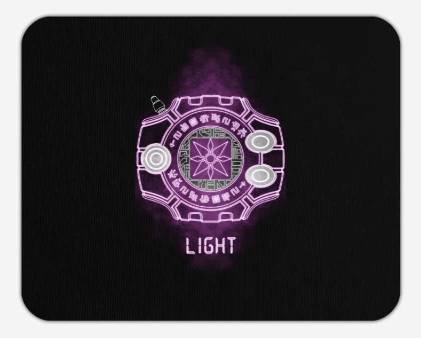 Mousepad digimon light
