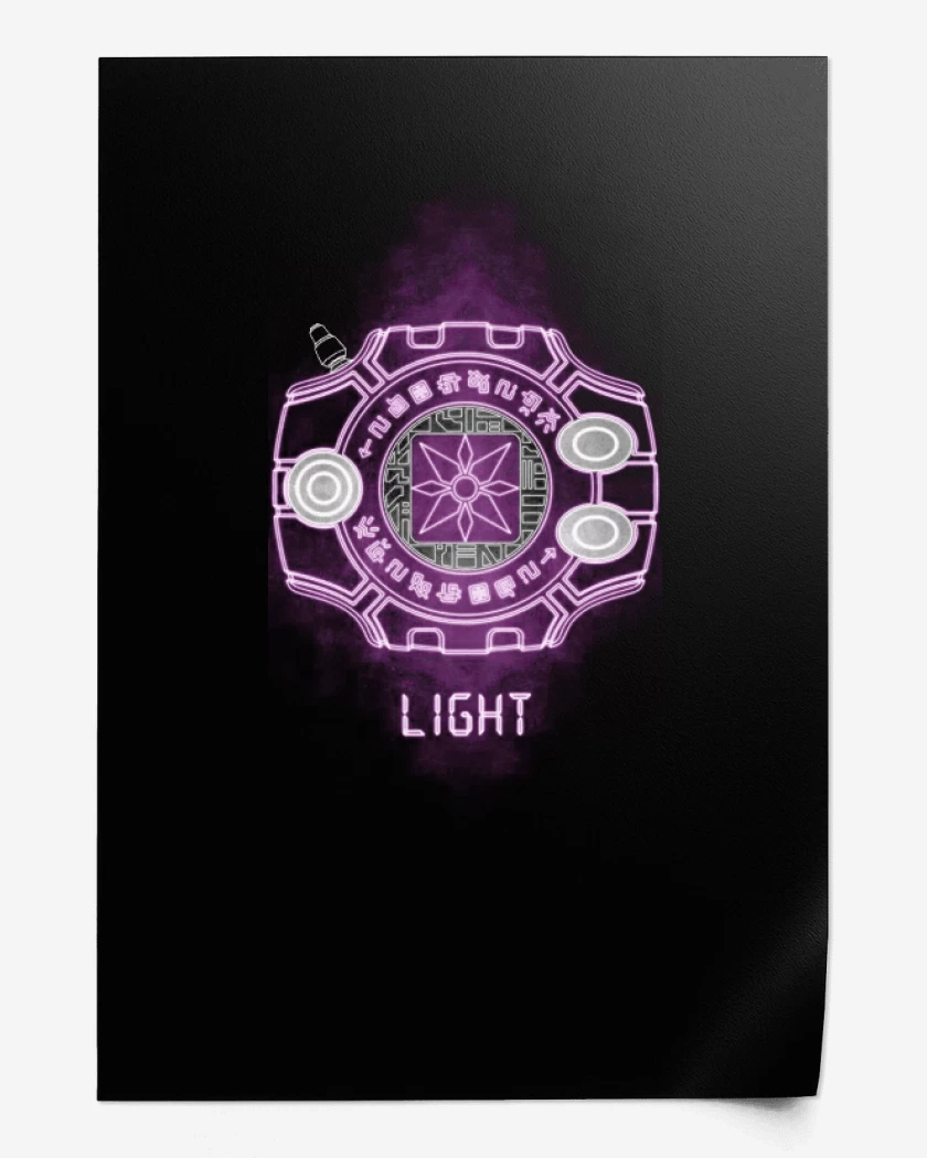 Print digimon light