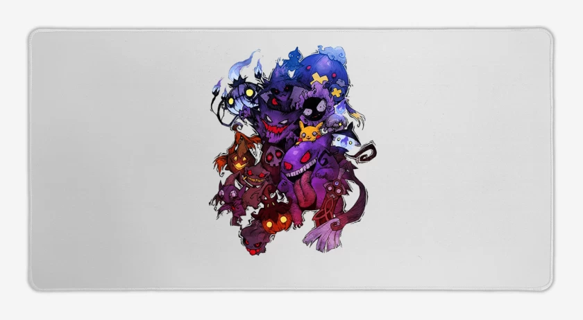 Mouse pad Gamer Pokemones fantasmas