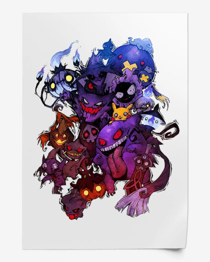 Print Pokemones fantasmas