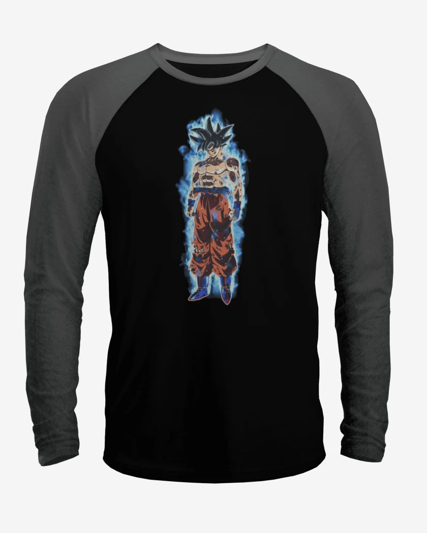 Polera Raglan Negro / Negro Heather de Miggate no gokui 2