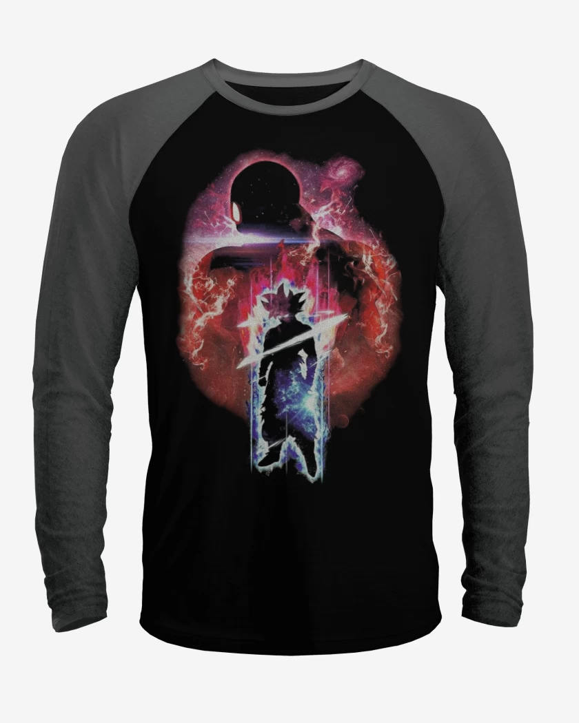 Polera Raglan Goku vs jiren