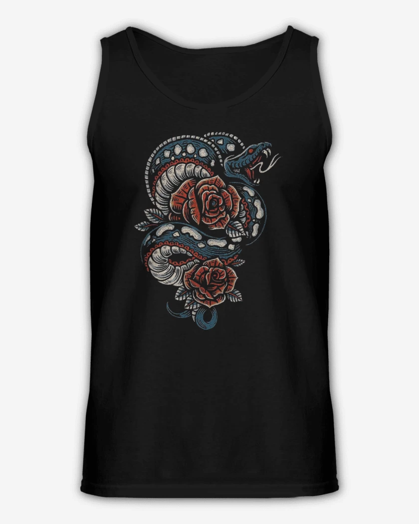 Sudadera Snake and roses