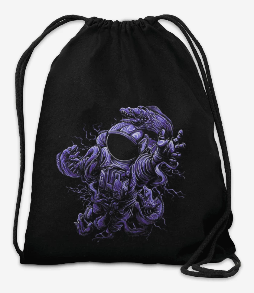 Mochila Negro de astronauta 11