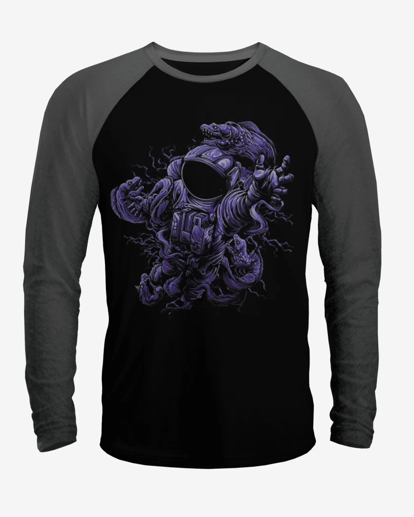 Polera Raglan astronauta 11