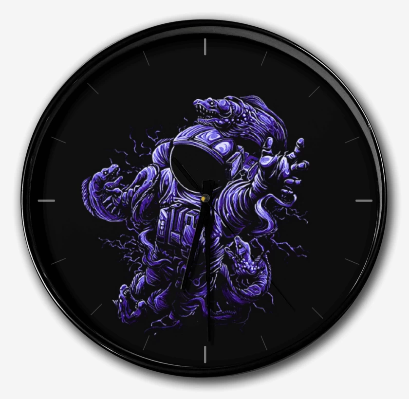 Reloj Negro de astronauta 11