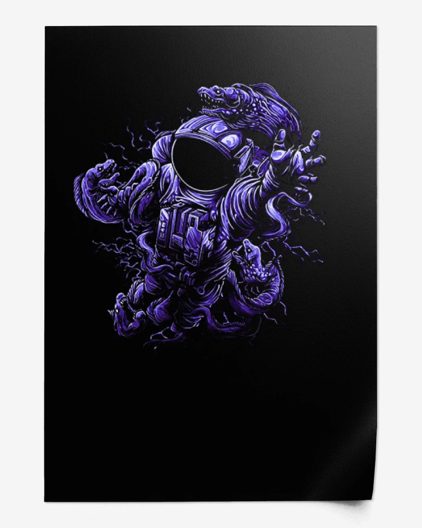 Print astronauta 11