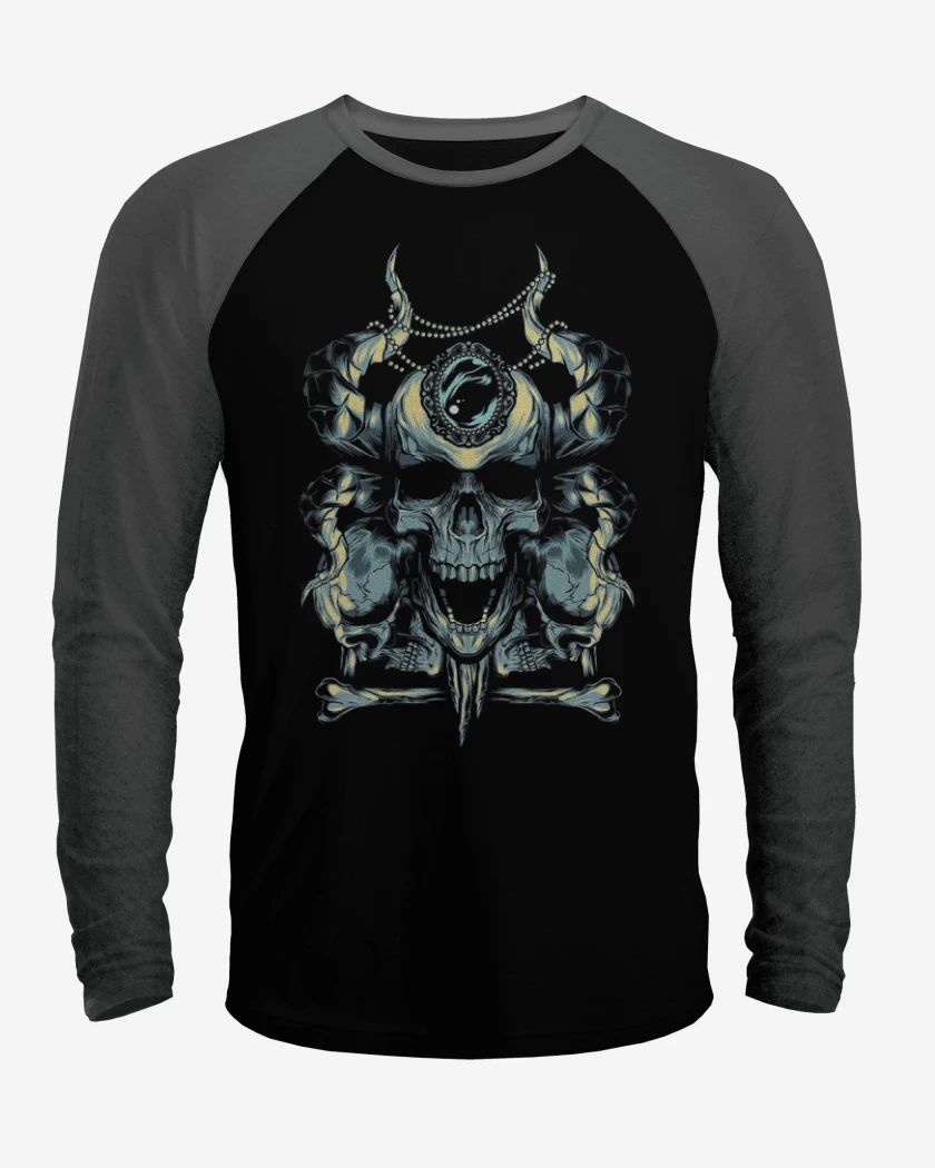 Polera Raglan Demonio