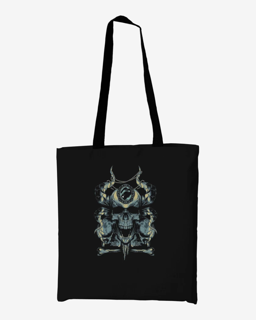 Totebag Negro de Demonio