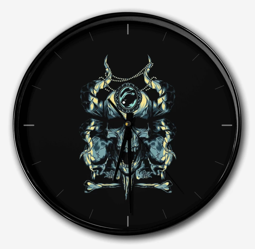 Reloj Negro de Demonio