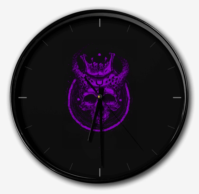 Reloj Negro de King skull