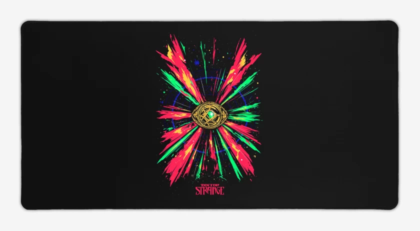 Mouse pad Gamer Negro de doctor strange 1