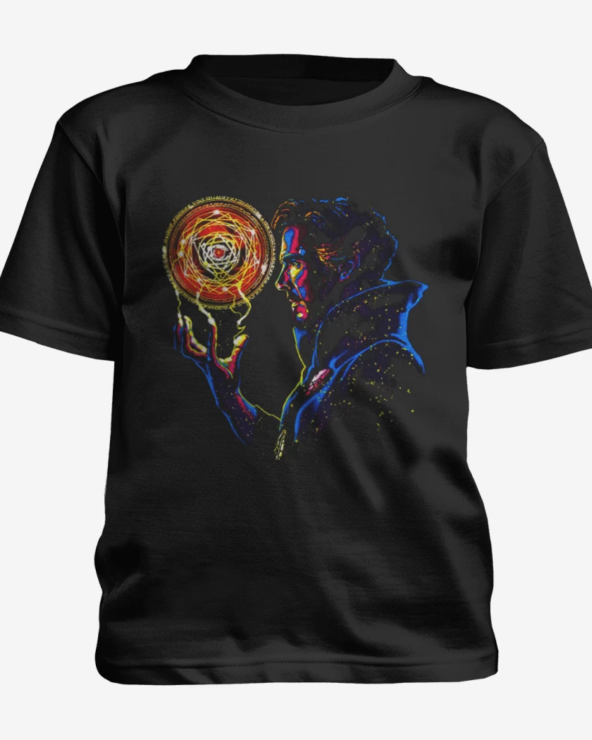 Polera de niño Negro de Doctor strange 2