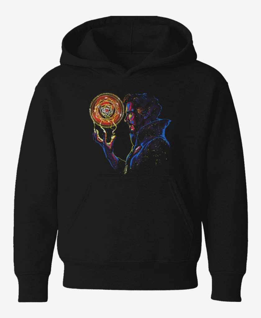 Poleron de niño Negro de Doctor strange 2