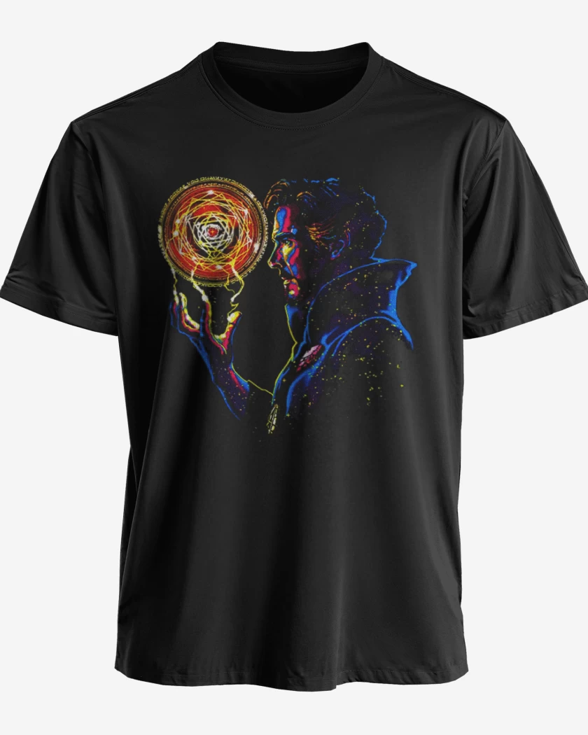 Polera premium Negro de Doctor strange 2
