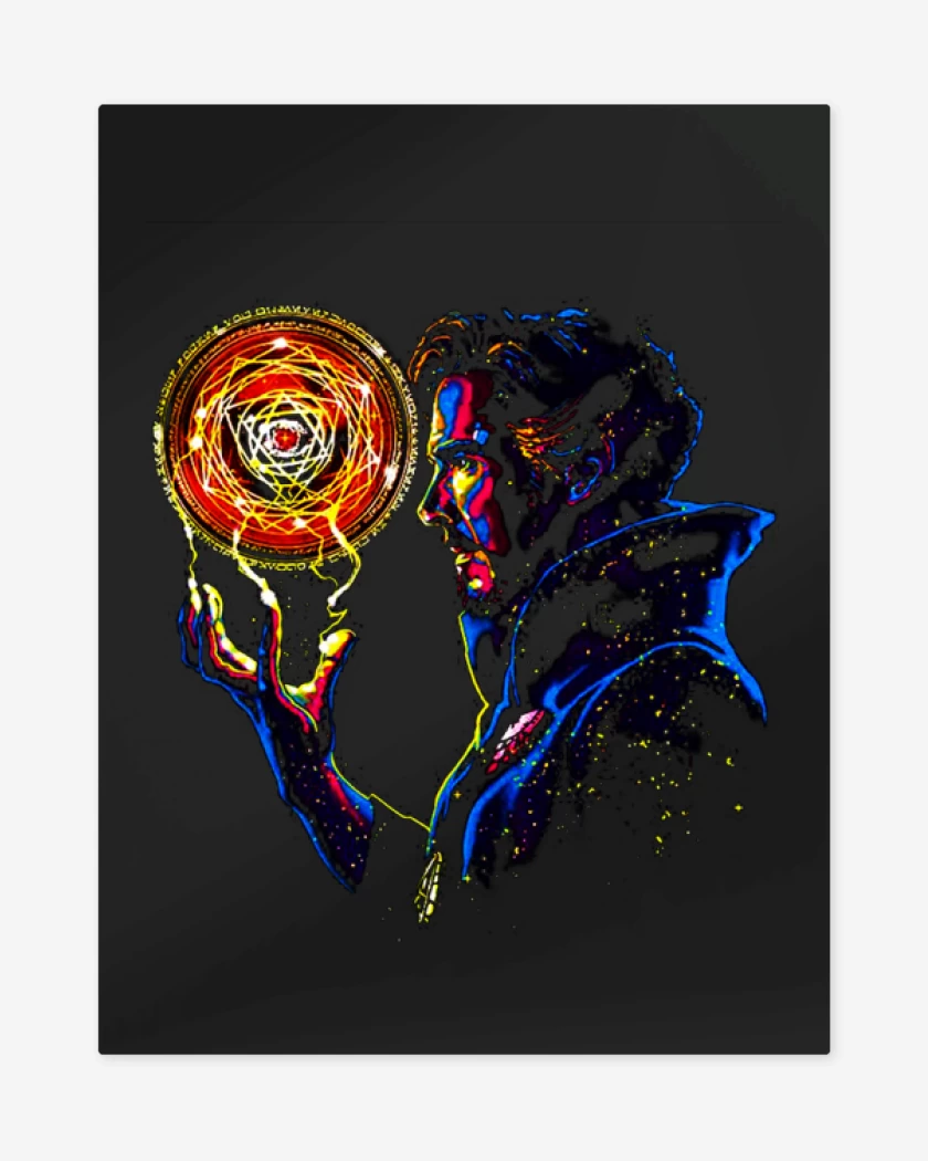 Print metalico Doctor strange 2