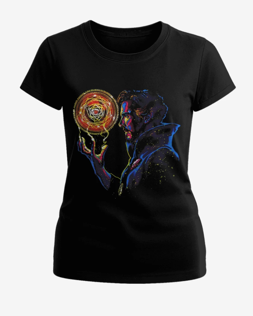 Polera de Mujer Negro de Doctor strange 2