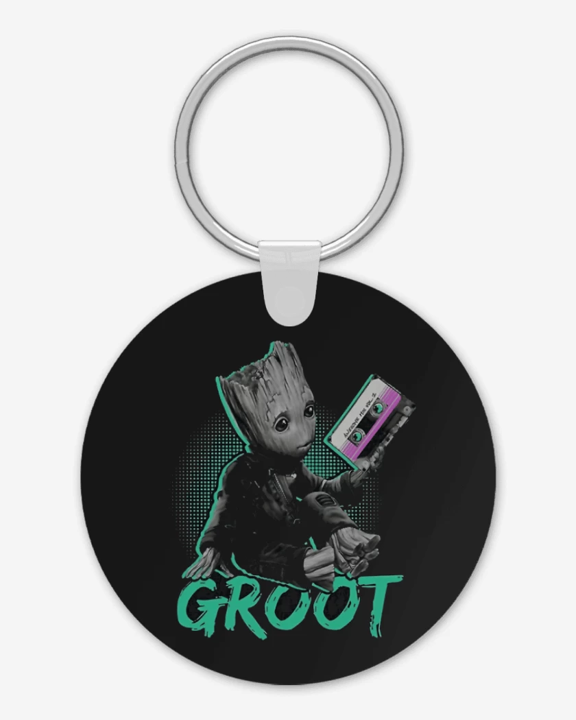 Llavero Negro de groot