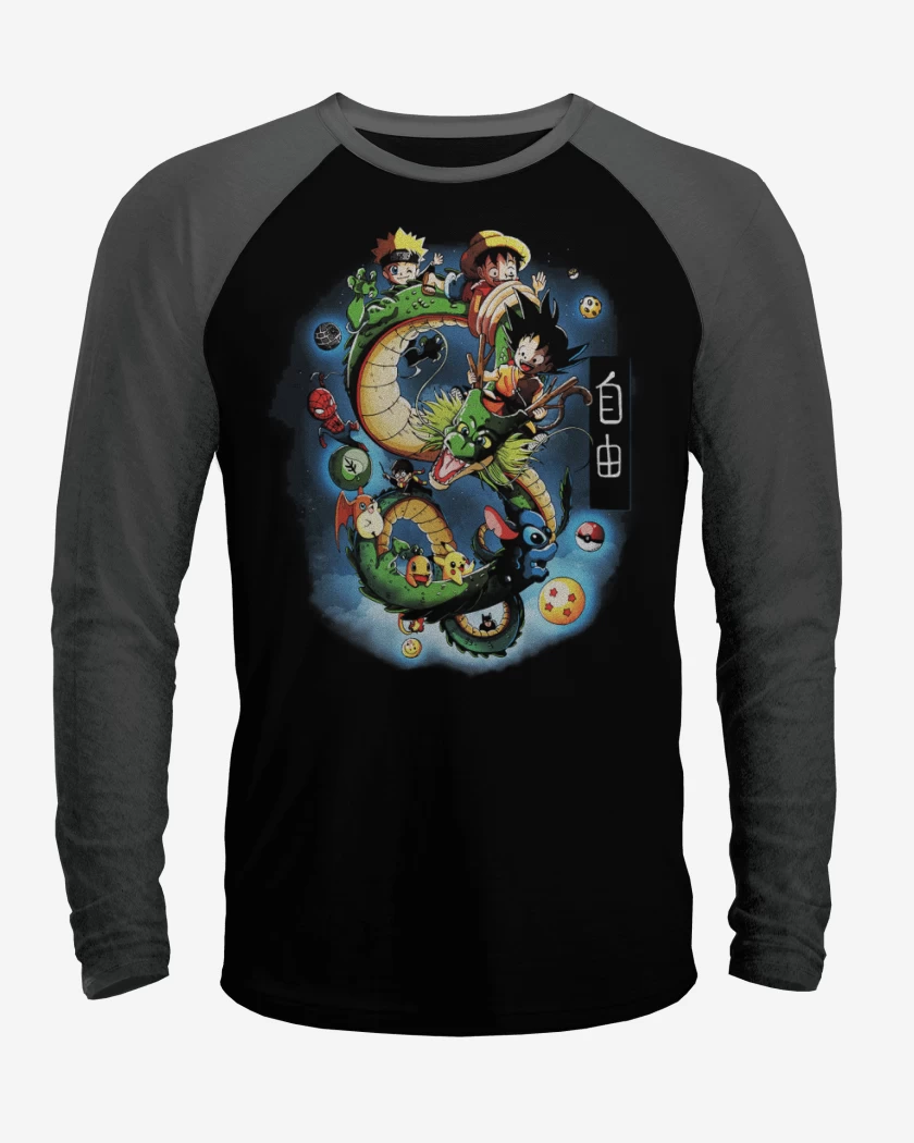 Polera Raglan Dragoncillo