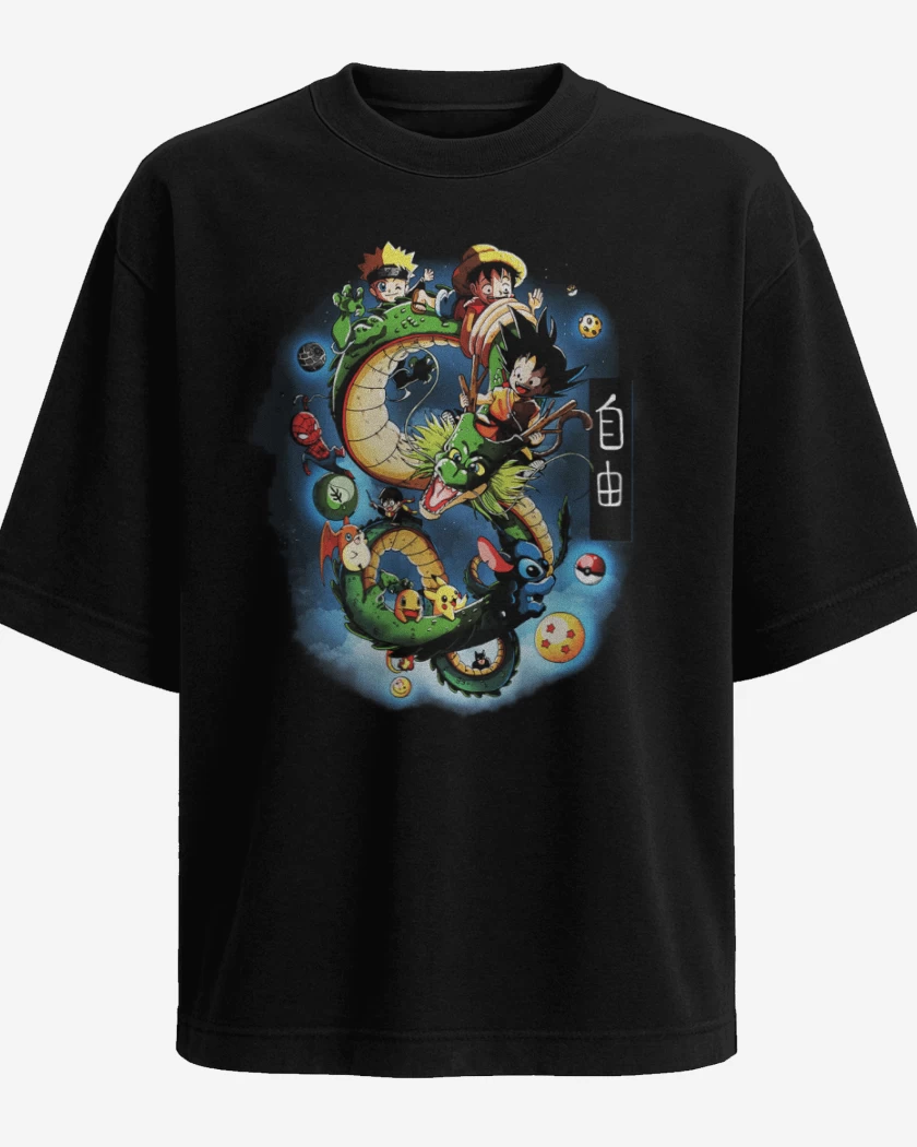 Polera Oversize Dragoncillo