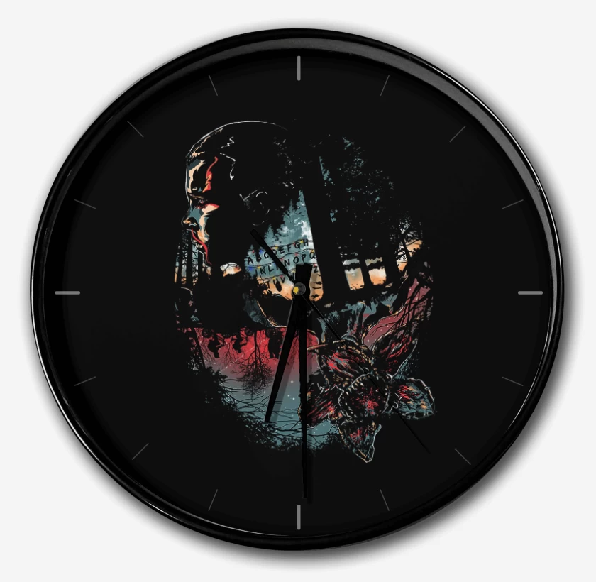 Reloj Negro de Stranger things 9