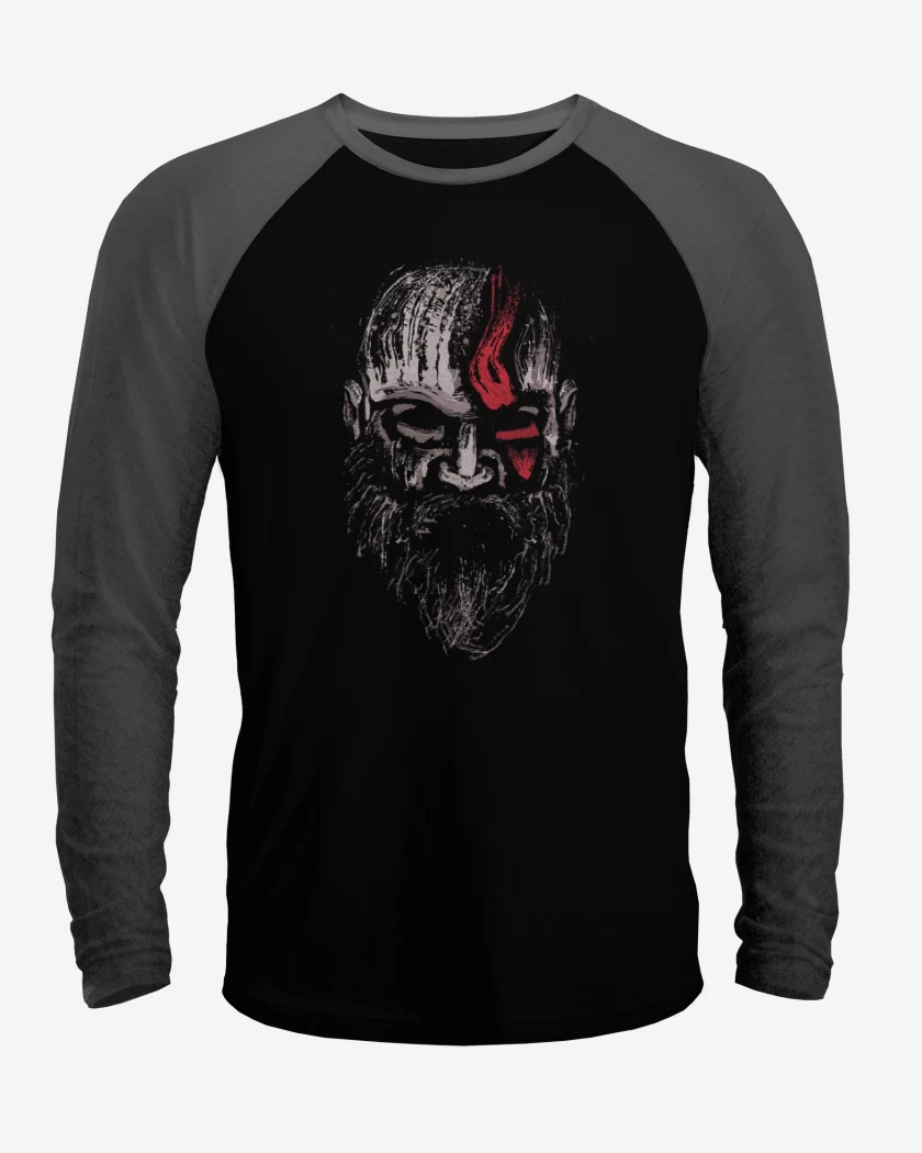 Polera Raglan Kratos full color