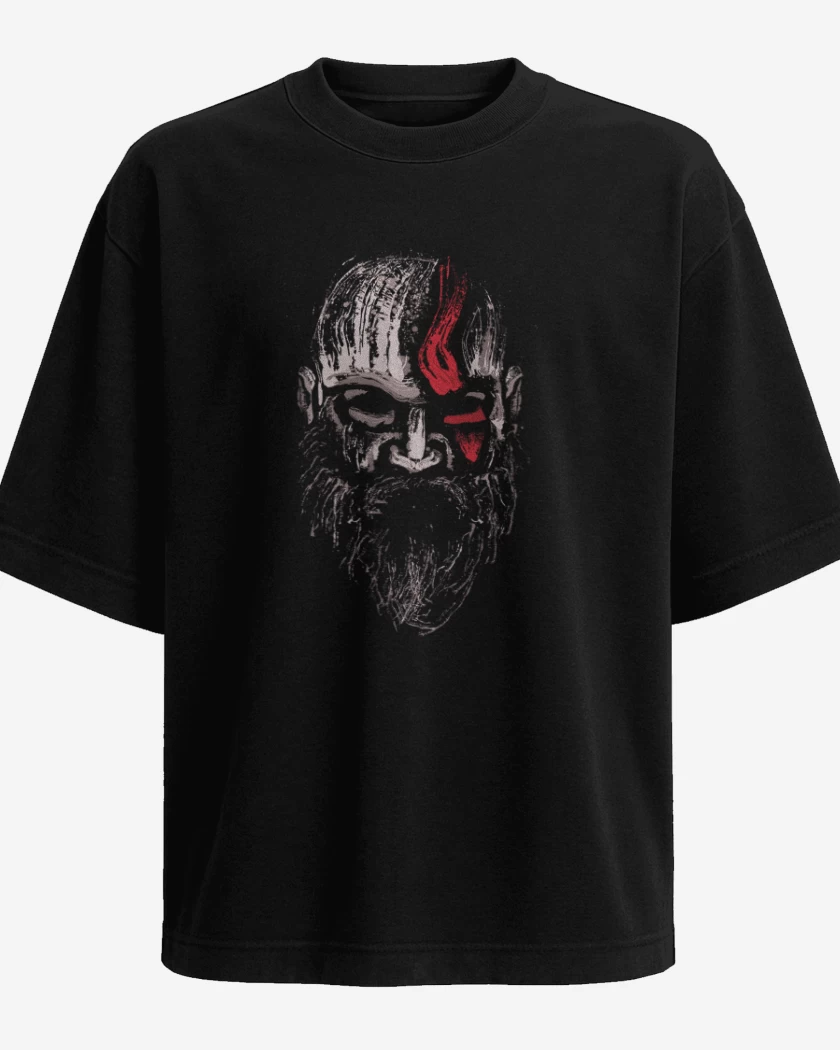 Polera Oversize Kratos full color