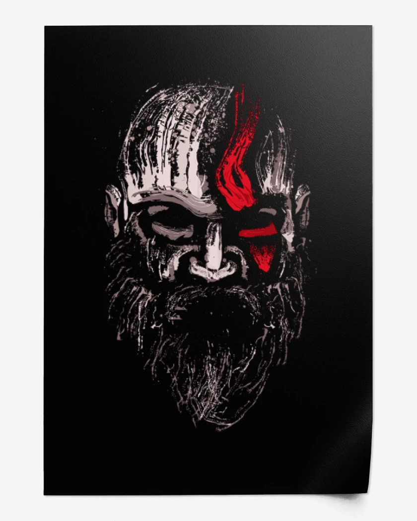 Print Kratos full color
