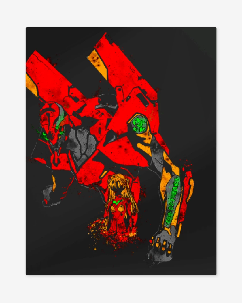 Print metalico Negro de Eva 02