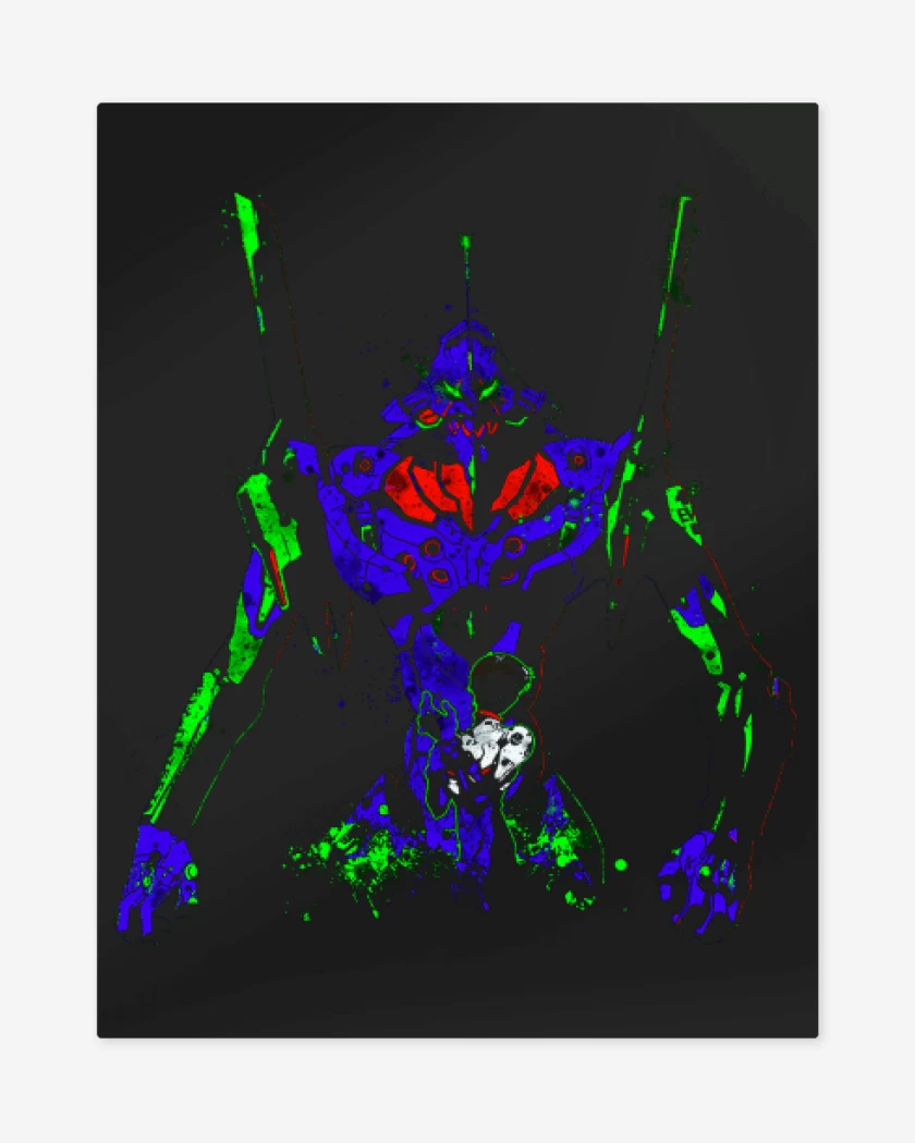 Print metalico Negro de Eva 01