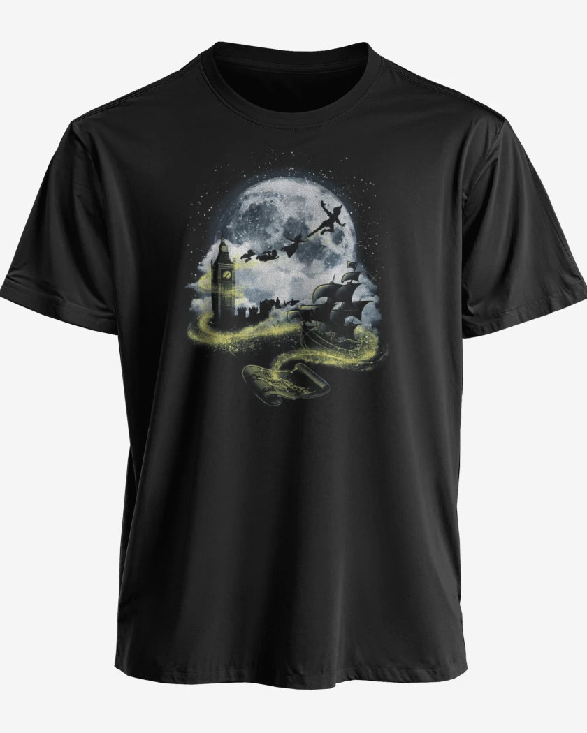 Polera premium Negro de Peter pan 