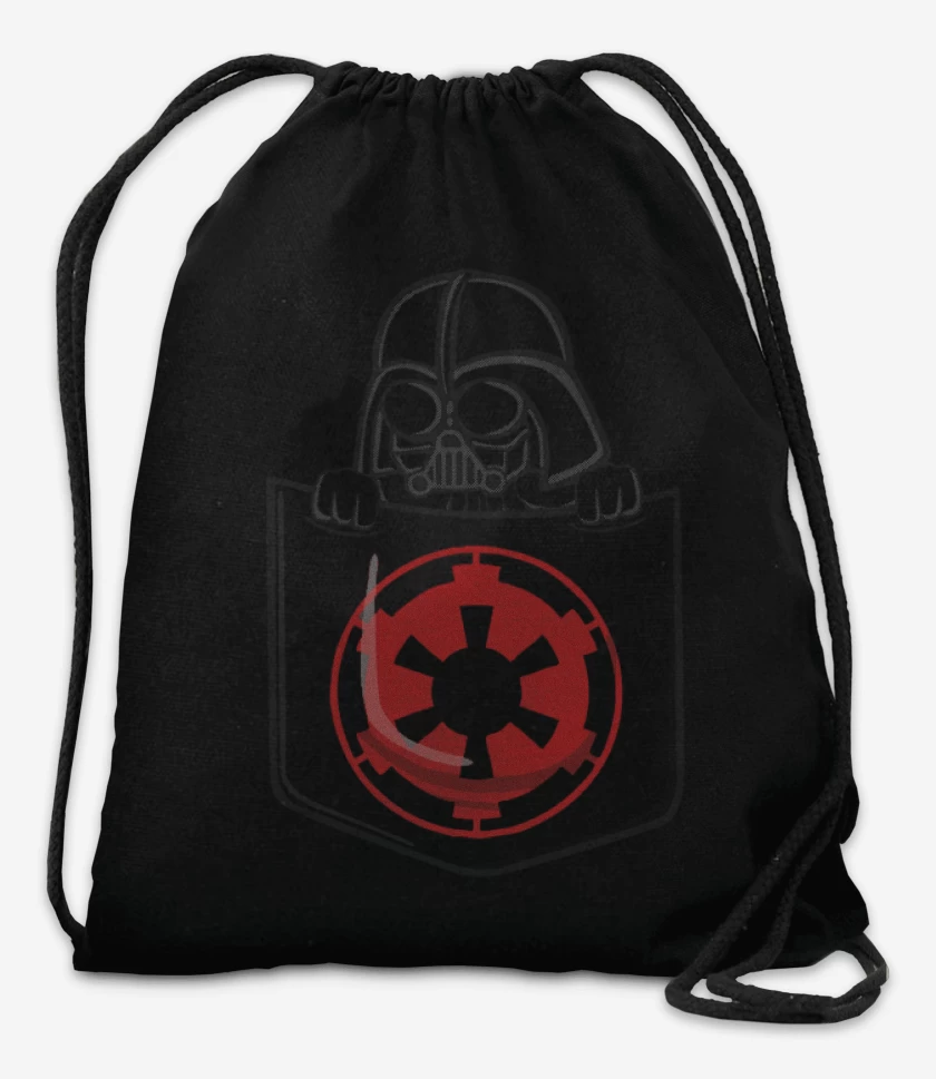 Mochila Negro de vader bolsillo